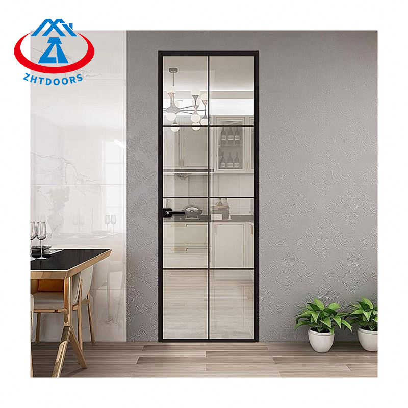 Shopping Mall Stainless Steel Tempered Glass BS Fireproof Door