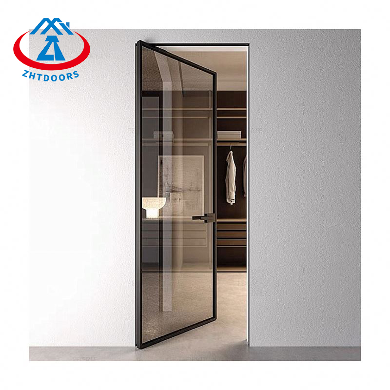 Shopping Mall Stainless Steel Tempered Glass BS Fireproof Door