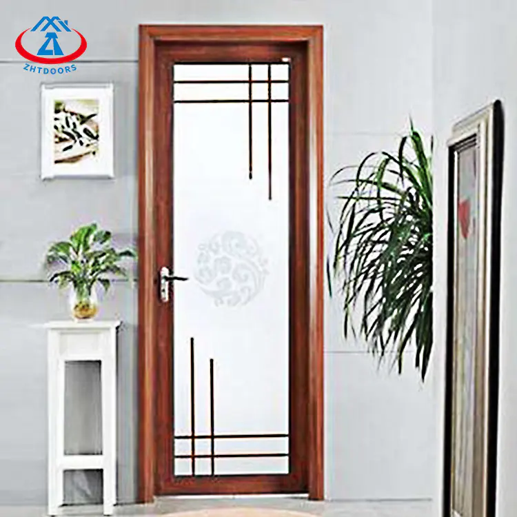 Aluminum Casement Door High Quality Fire Proof Glass EN Fireproof Door