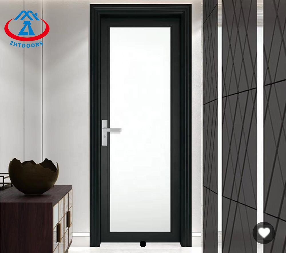 China Security Aluminium Escape EN Fire Proof Glass Door