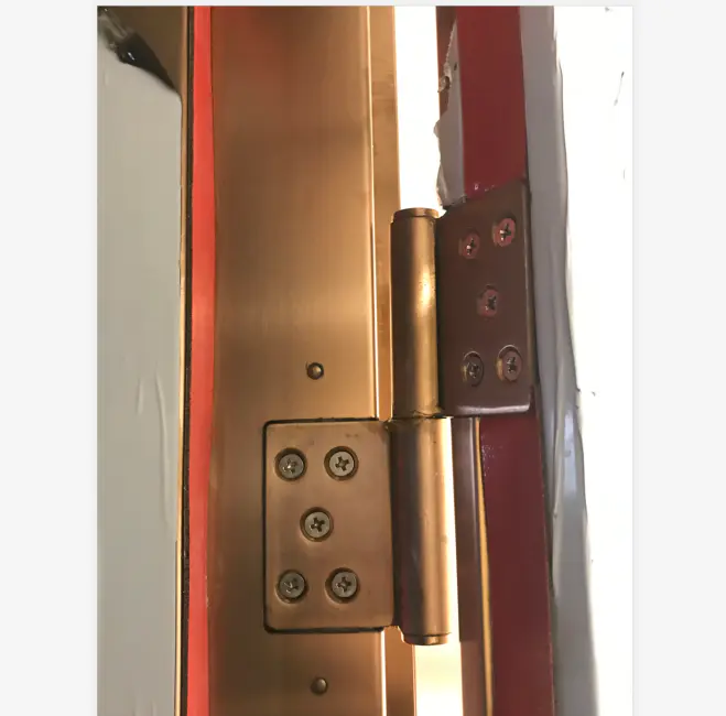 Customizable Colors Glass Safety Fire Door Designed AS Fireproof Door
