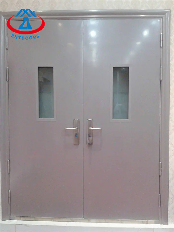Fire Rated Residential Fireproof Double Leaf Swing AS Fireproof Door