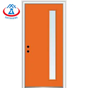 New Arrive Steel Door Design Glass Glazing Fire BS Fireproof Door