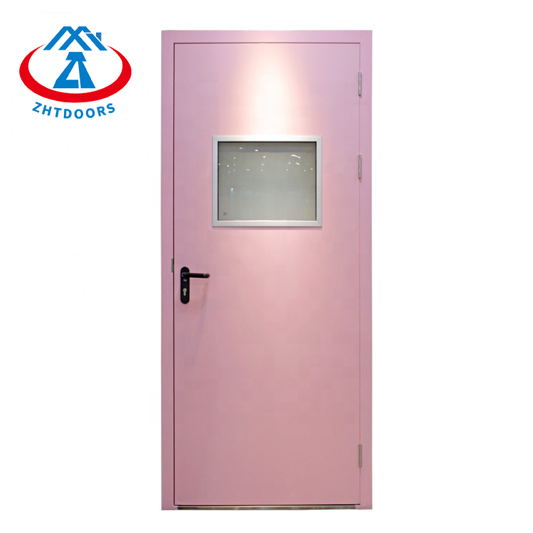 BS Certificated Fire Rated Wooden Interior School Fireproof Door