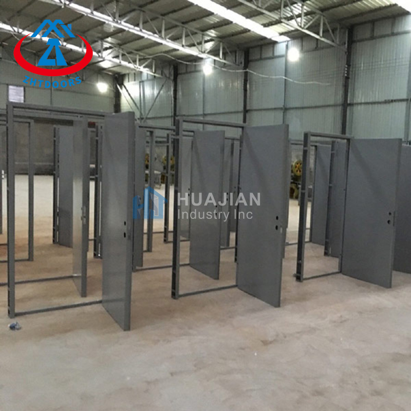 Hot Selling Bs Certificate Glass Panel Steel