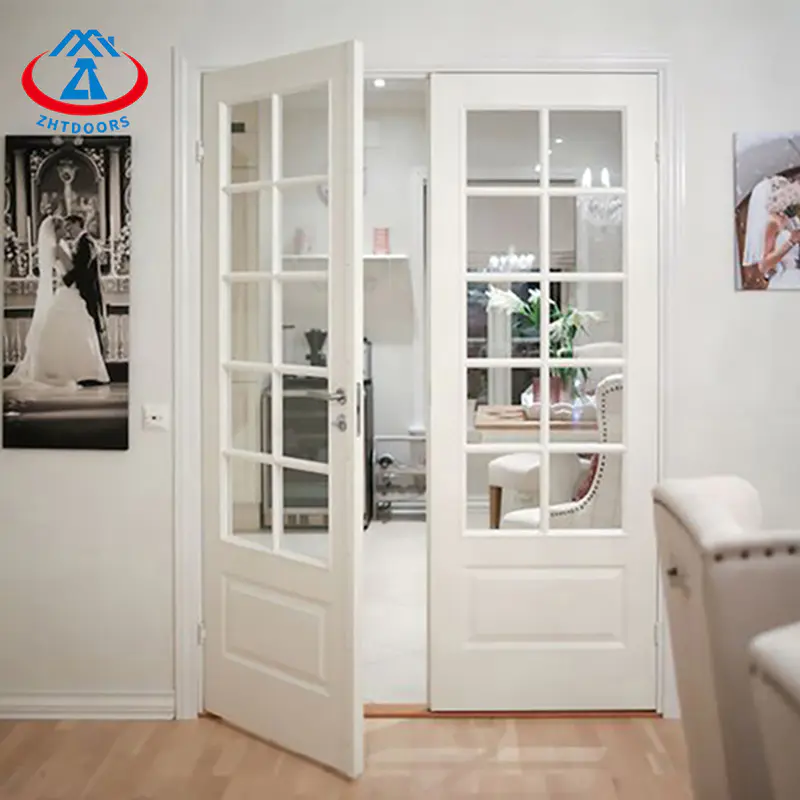 Aluminum Small Double Leaf Exterior  AS Fireproof Door