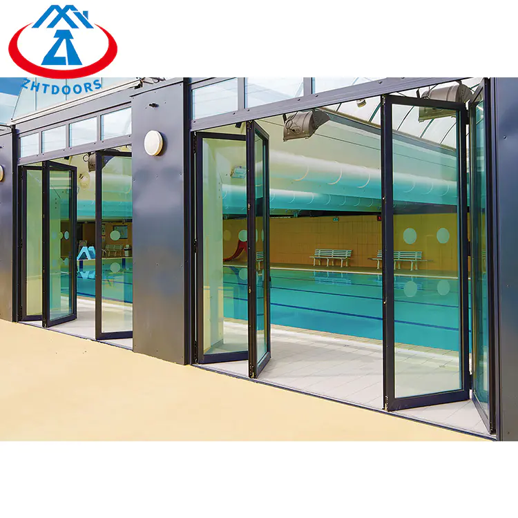 AS Standard Aluminium Slim Frame Fireproofing Door