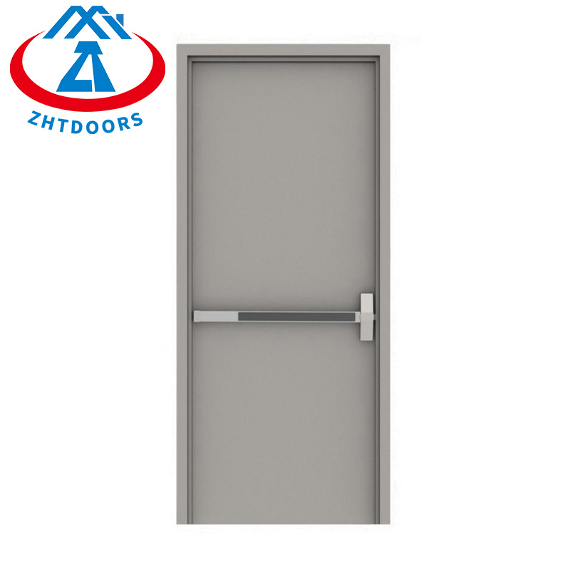 Metal Frame Fireproof Glass Emergency Exit UL Fireproof Door