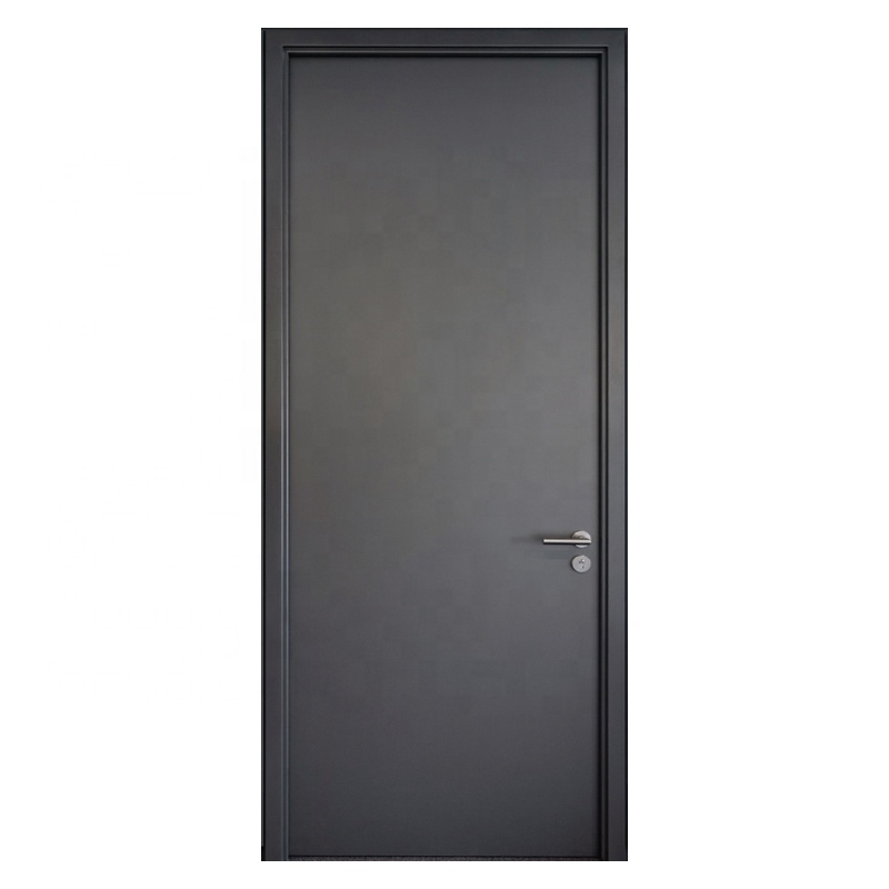 Steel Single Flush UL Fireproof Door With Vision Glass