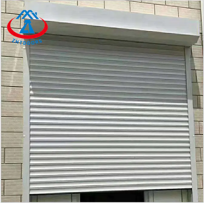 BS Fireproof Automatic Lifting Rolling Shutter Door Electric