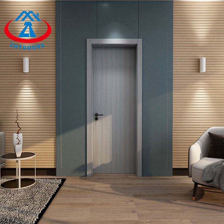 Factory Direct Modern Solid Core Fire Insulated EN Fireproof Door