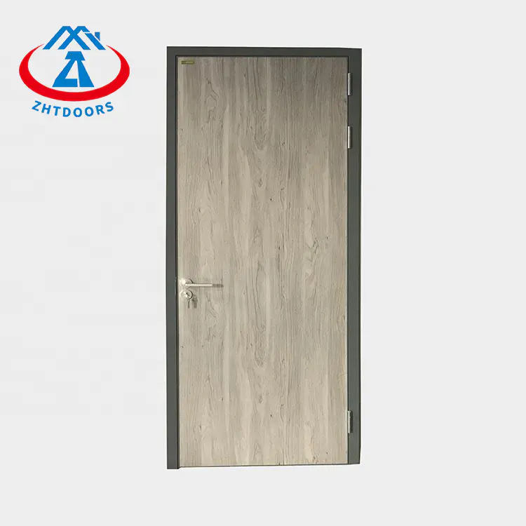 High Aluminum Fire Partition Office Wood Door EN Fireproof Door