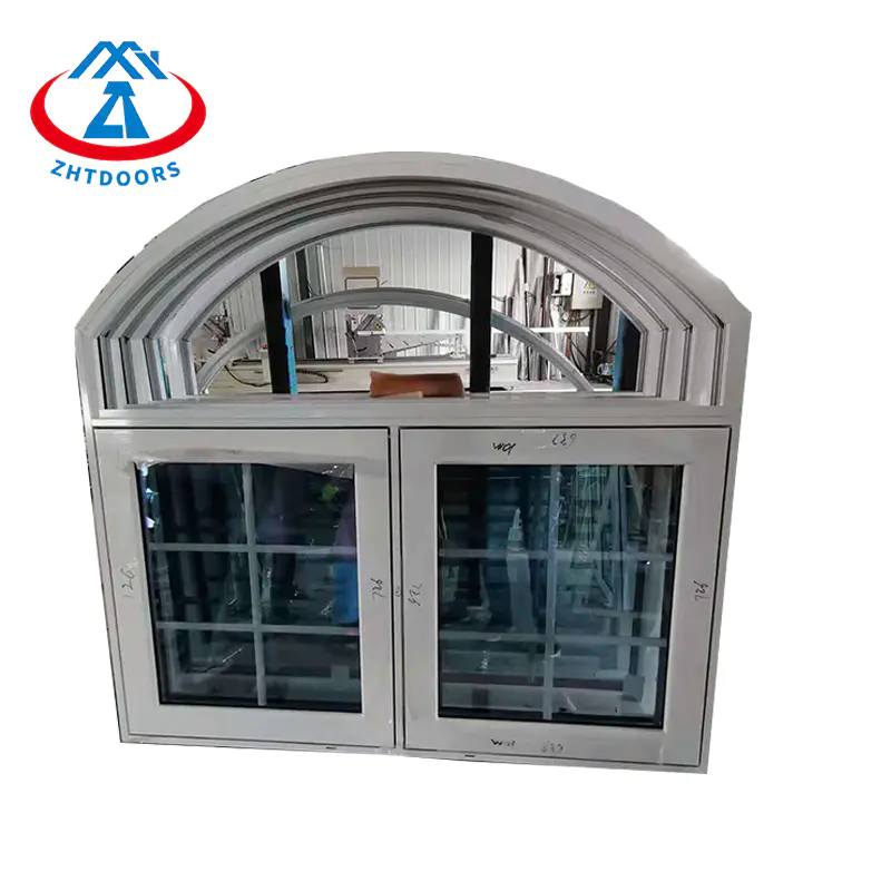 Aluminum Frame Temper Low Laminated Triple Double-glazed AS Fireproof Window