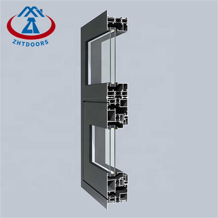 New Design Hurricane Impact Windows Aluminium Swing Window