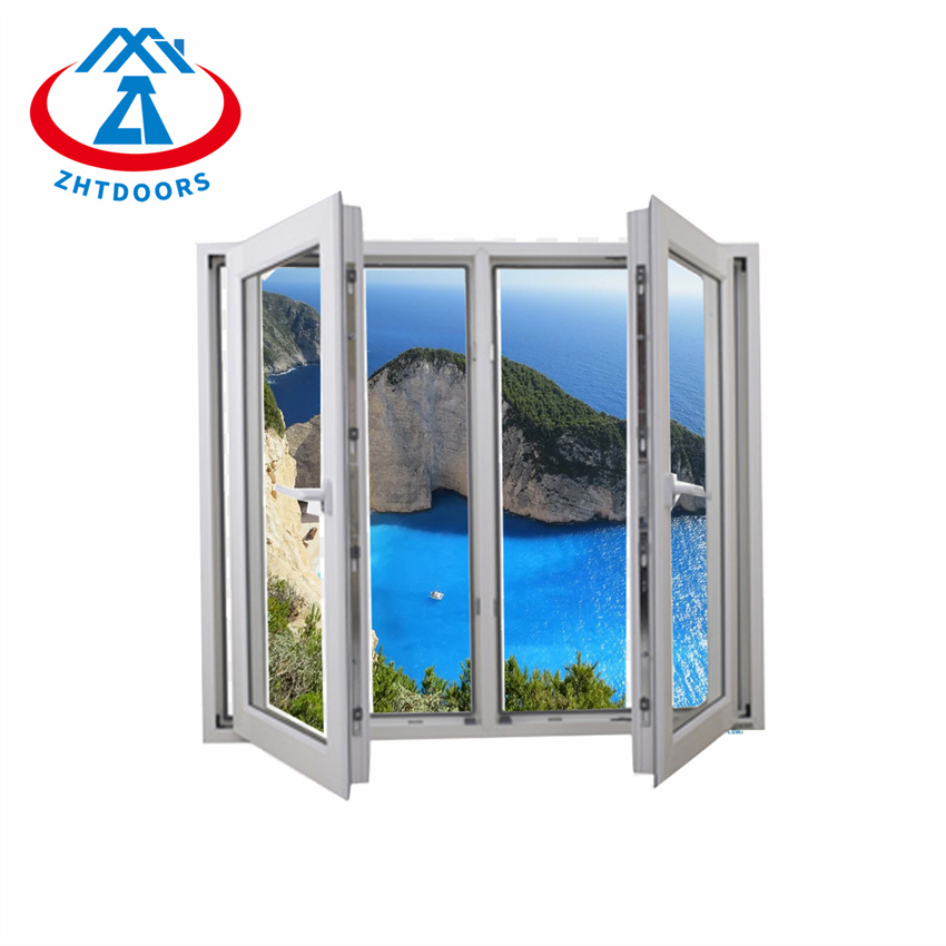 Aluminium Framed Casement Window Swing Open Hurricane