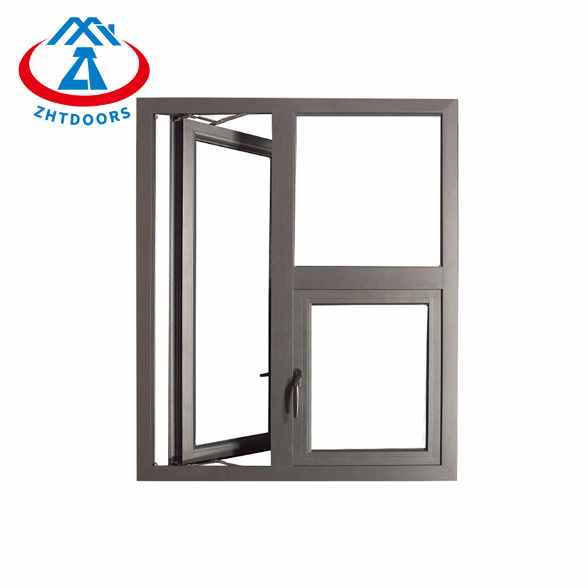 Aluminium Framed Casement Window Swing Open Hurricane