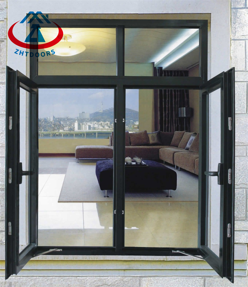 Aluminium Side Hung Window Glass Swing Window