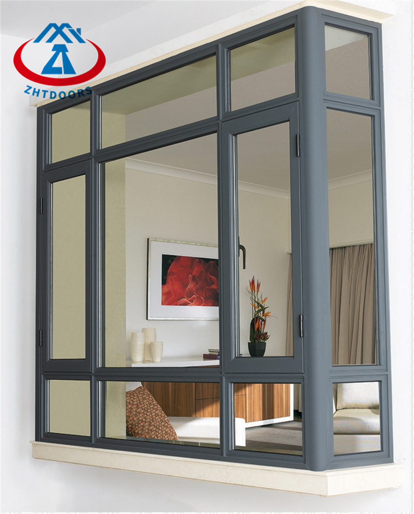 Aluminium Side Hung Window Glass Swing Window