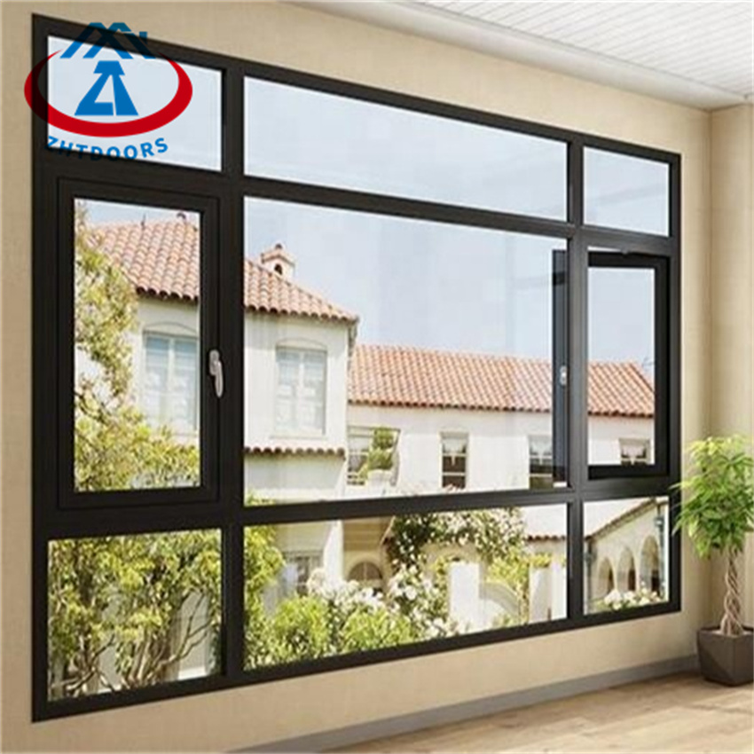 Aluminum Casement Glass Swing Window Thermal Break