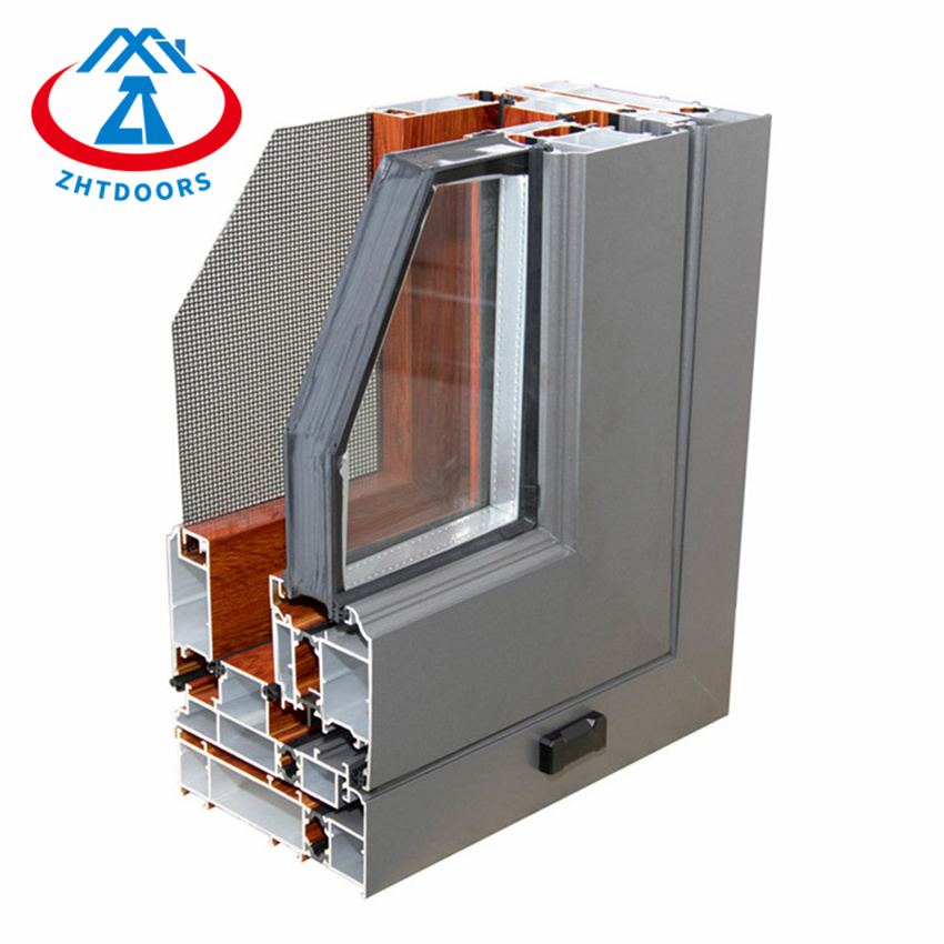 Aluminum Louvered Swing Windows Living Room High