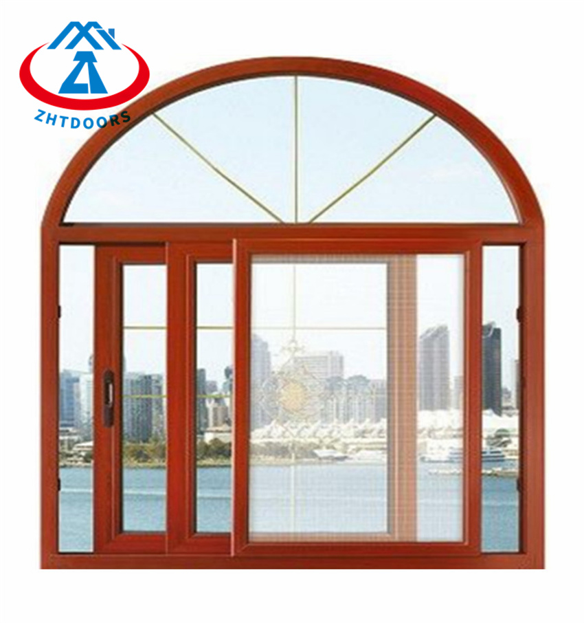 American Style Aluminum Arched Casement Window