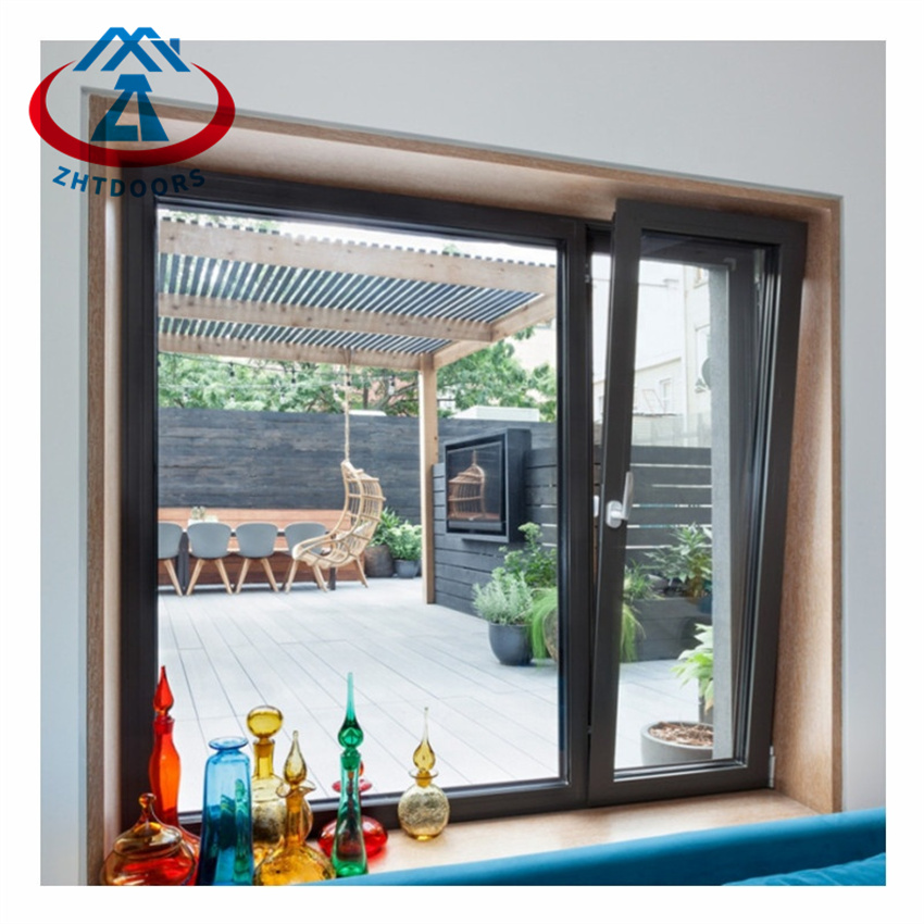 Australia Standard Double Glazed Windows Thermal Break Zhongtai