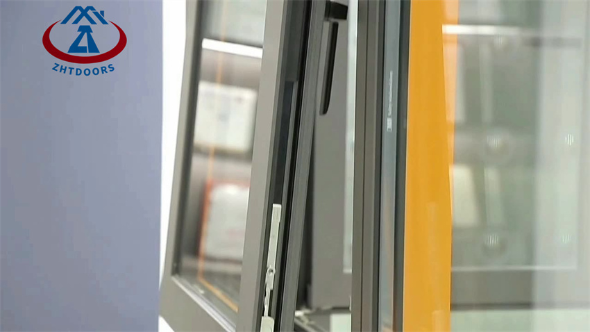 Australia Villas Prefab Modern Frame Casement  Aluminium Swing Window