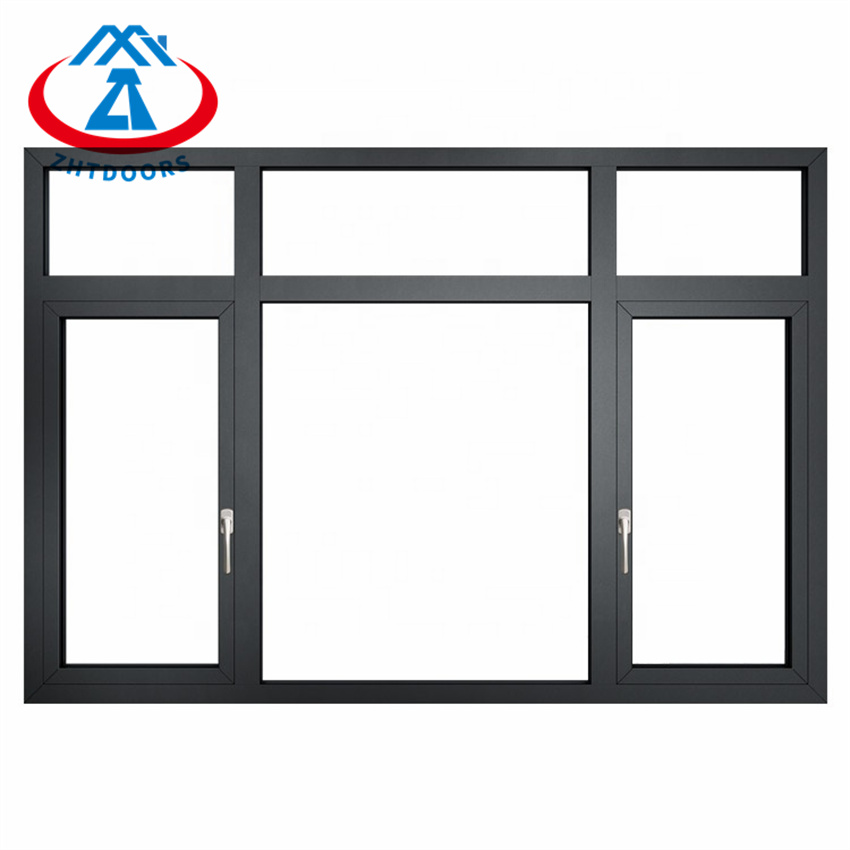 Australia Villas Prefab Modern Frame Casement  Aluminium Swing Window