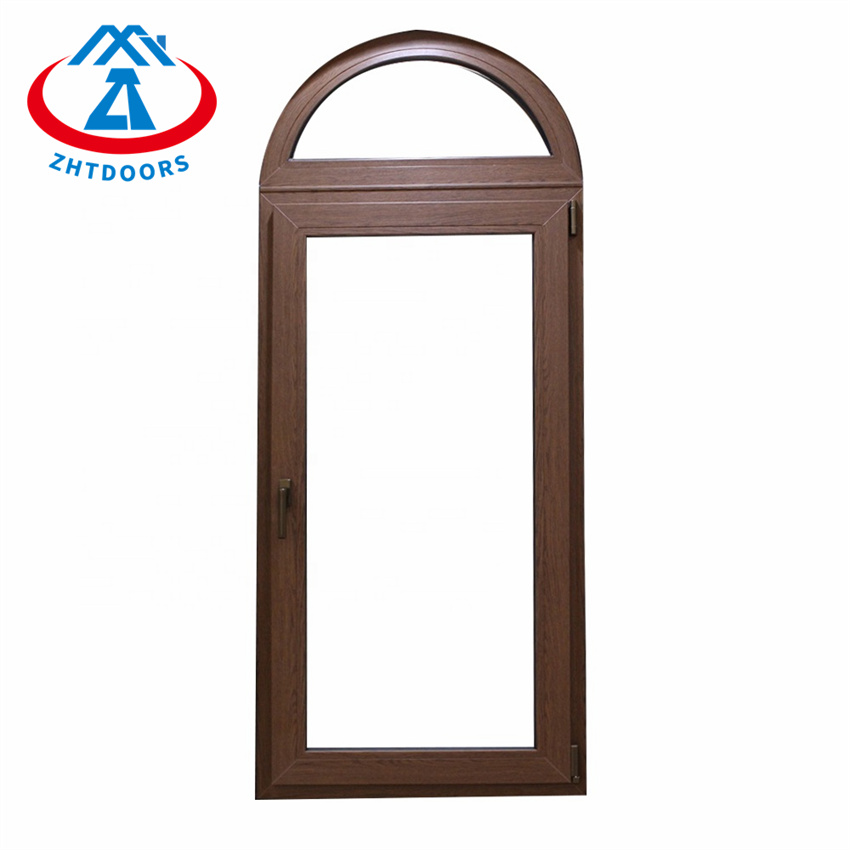 Brown Upvc Window Casement Arch Upvc Window