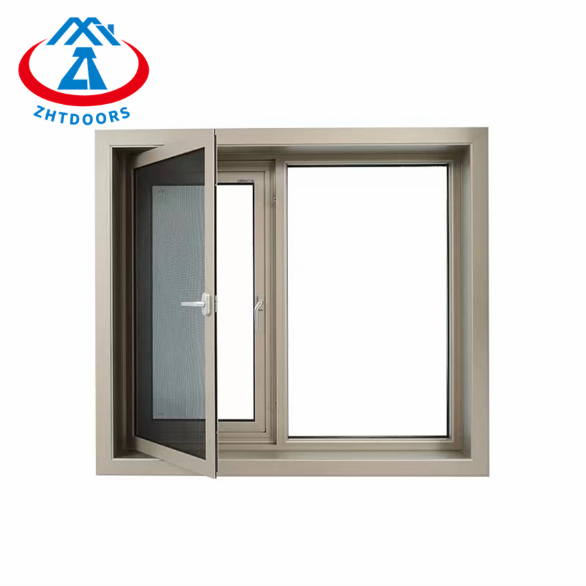 China Manufacturer Aluminum Frame Casement Window Simple