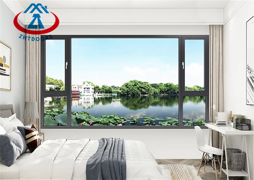 China Manufacturer Aluminum Frame Casement Window Simple