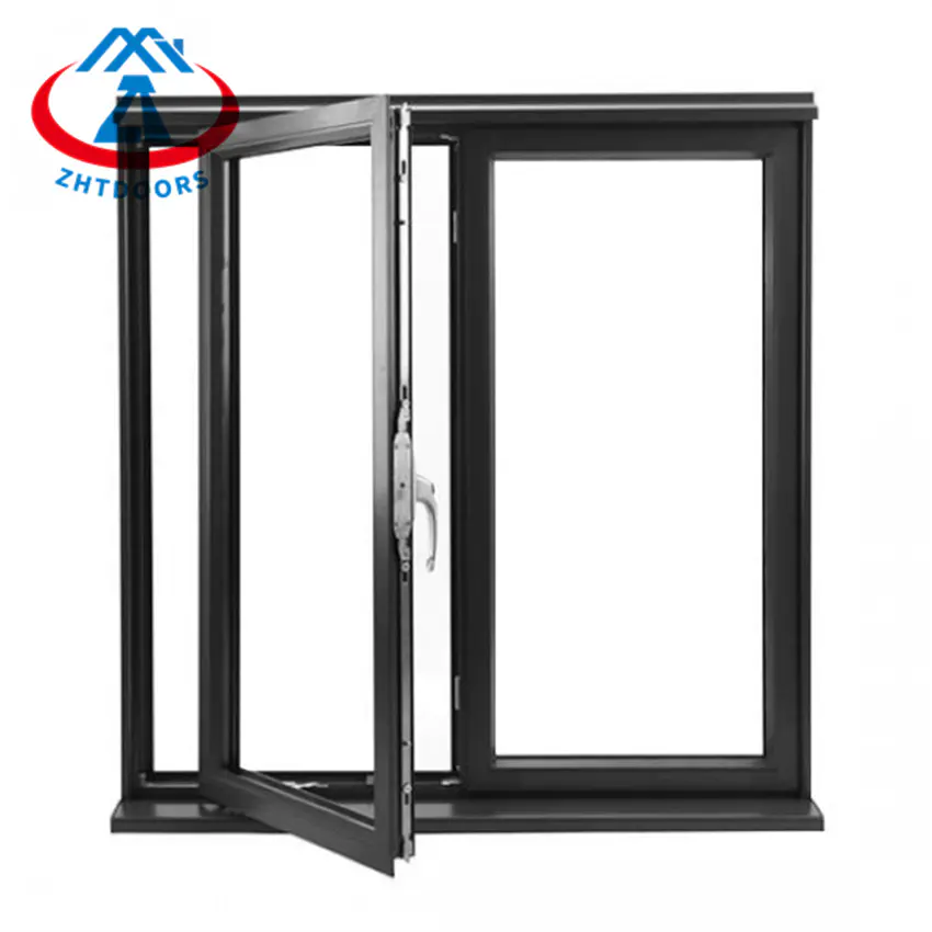 European Standards High Quality Customized Colors Aluminium Swing Window