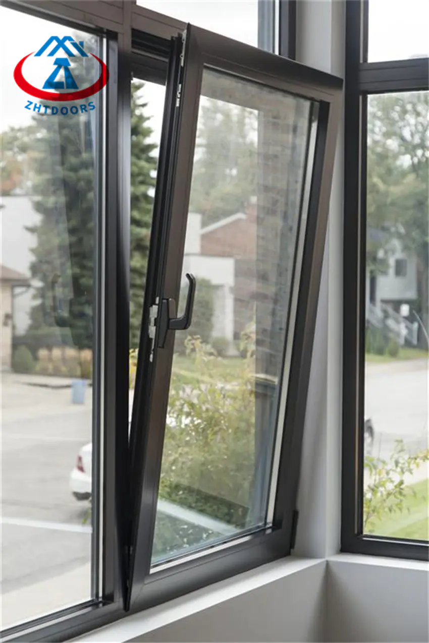 European Standards High Quality Customized Colors Aluminium Swing Window