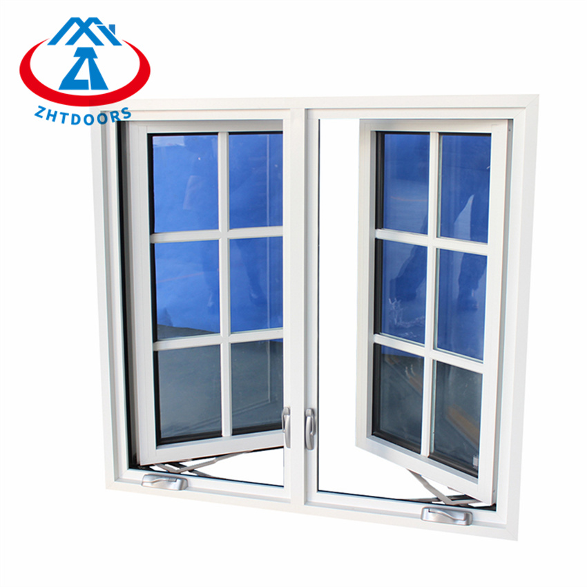 French Style Aluminum Swing Window Standard Size