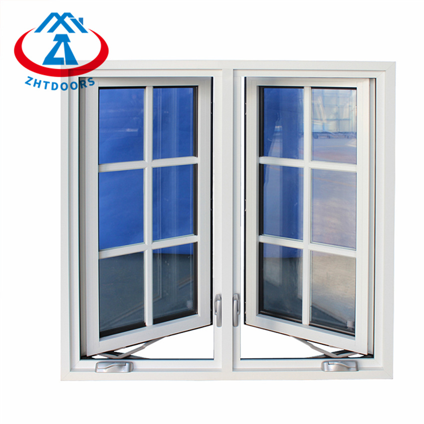 French Style Aluminum Swing Window Standard Size