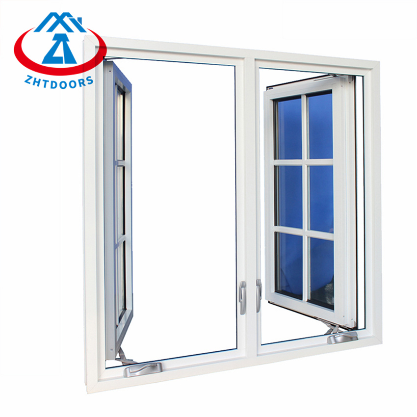 French Style Aluminum Swing Window Standard Size