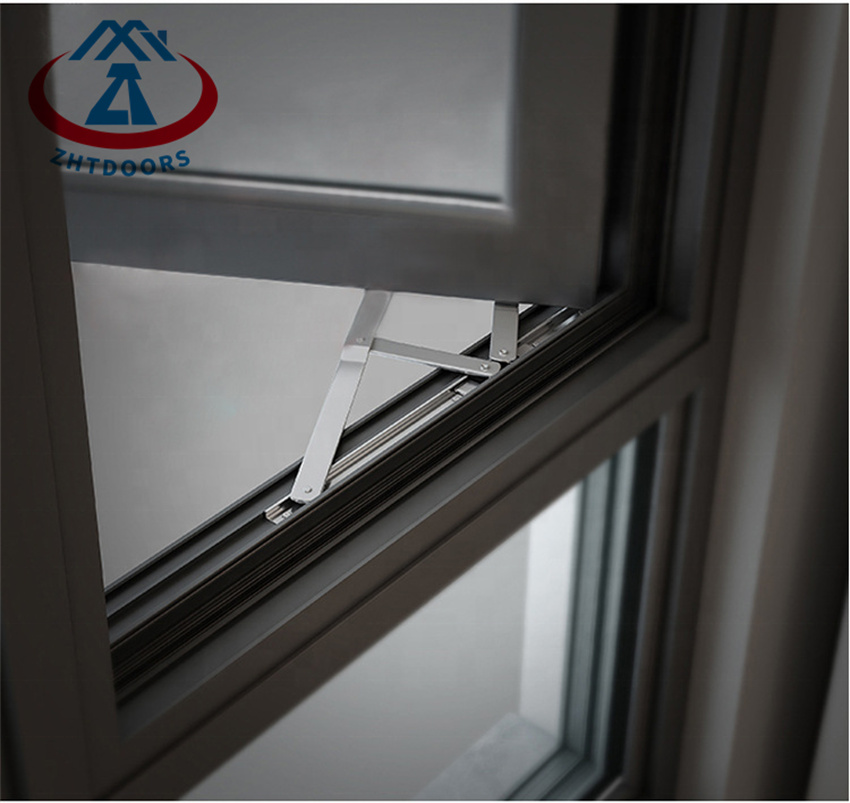 German Standard Aluminum Swing Window Insulated Residentia