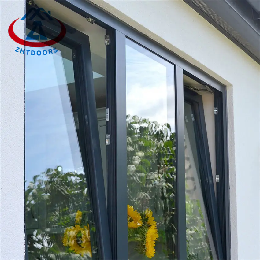High Quality Thermal Break Aluminum Tilt And Turn Aluminium Swing Window