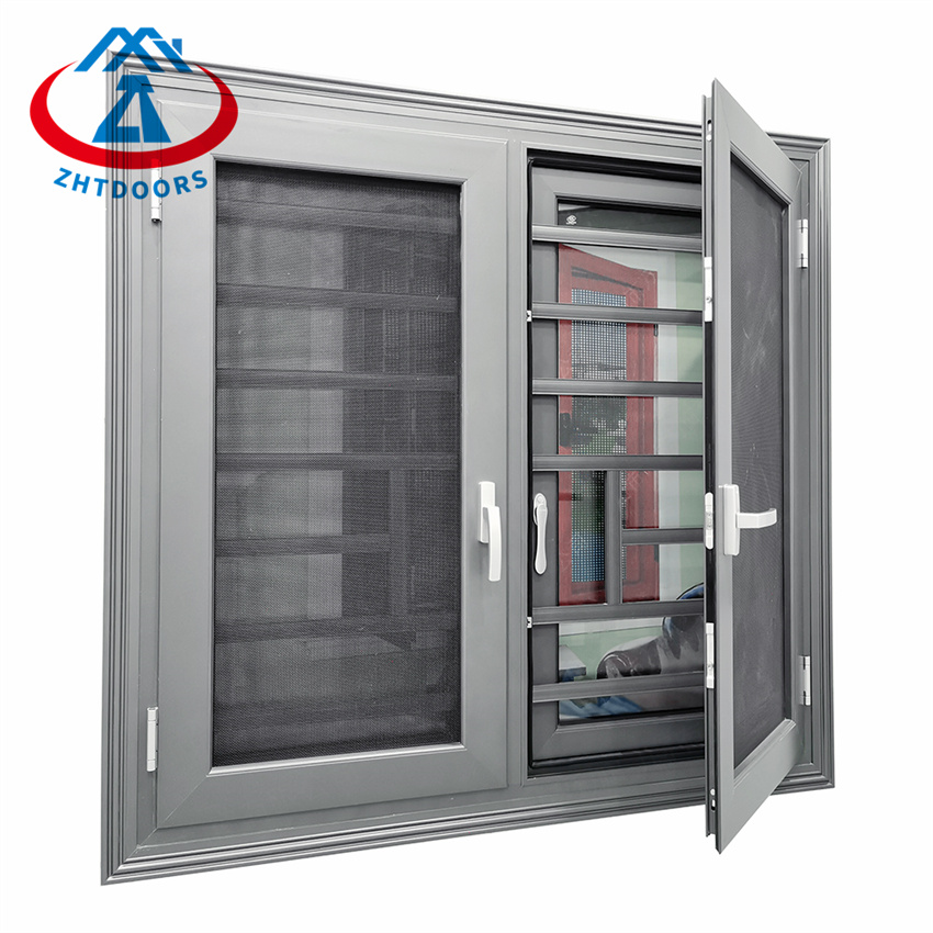 Newly Designed Aluminum Mosquito Net Aluminium Swing Window