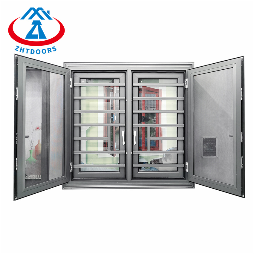 Newly Designed Aluminum Mosquito Net Aluminium Swing Window