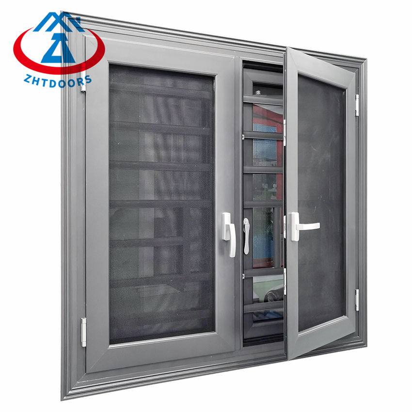 Newly Designed Aluminum Mosquito Net Aluminium Swing Window