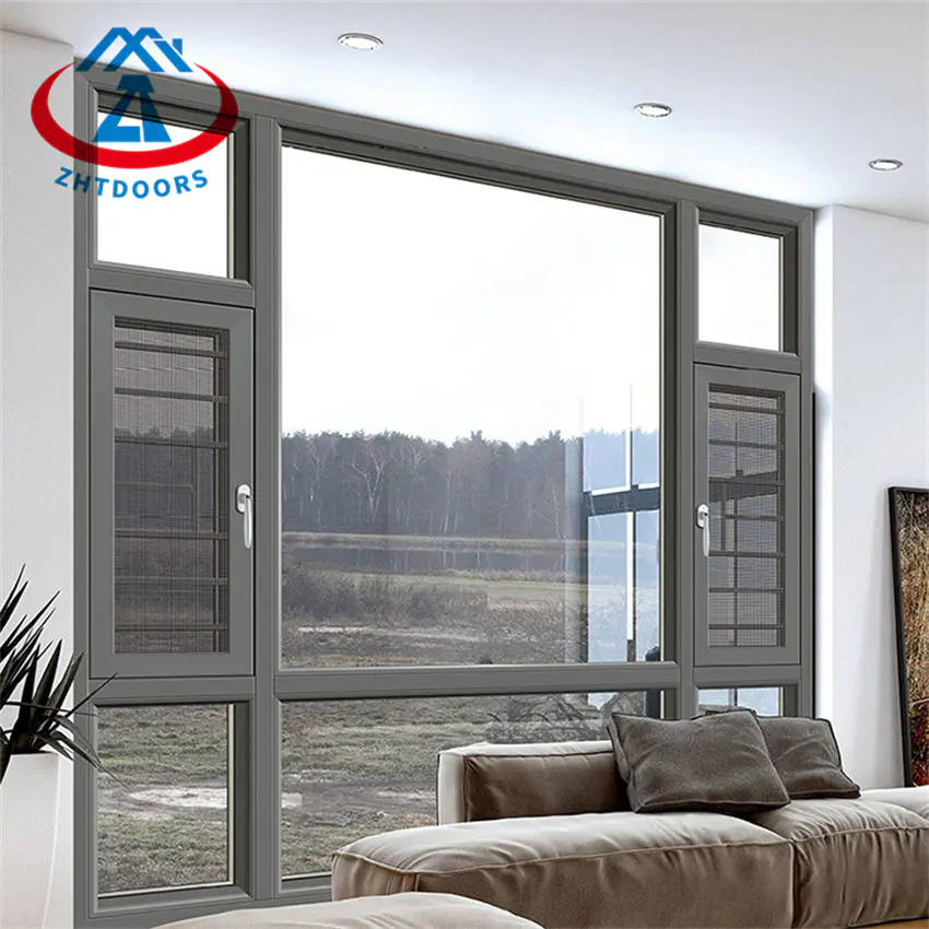 Hotsale Soundproof Windows Aluminum Energy Efficient  Aluminium Swing Window