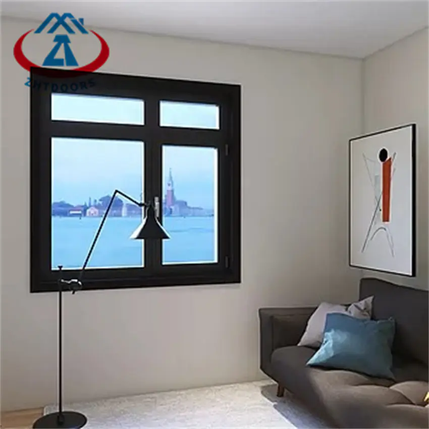 New Design Casement Window Aluminium Powder Swing Window
