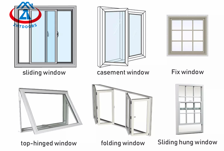 Glass Sliding Aluminum Window