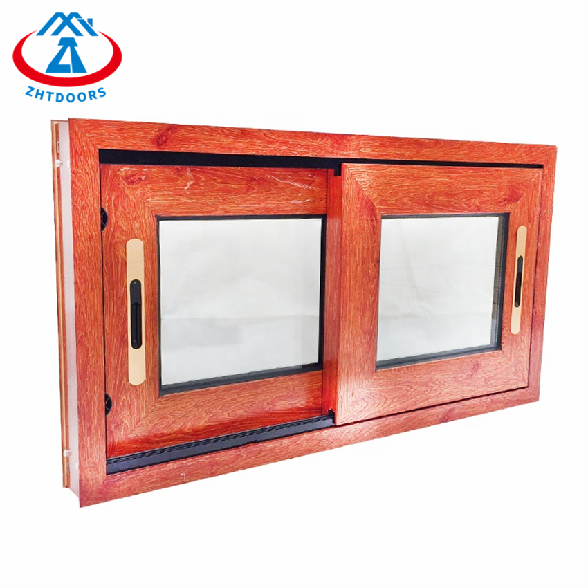 Aluminium Cheap Sliding Windows 3 Tracks Sliding Aluminium Sliding