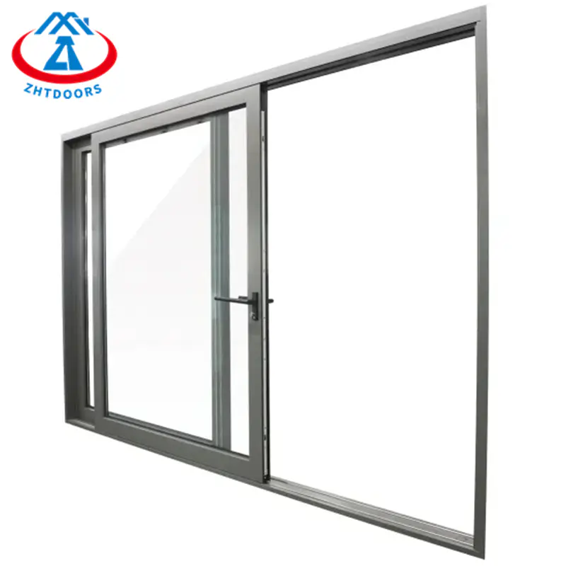 Aluminium Commercial Sliding Door With Low-e Glass Aluminium Sliding Window