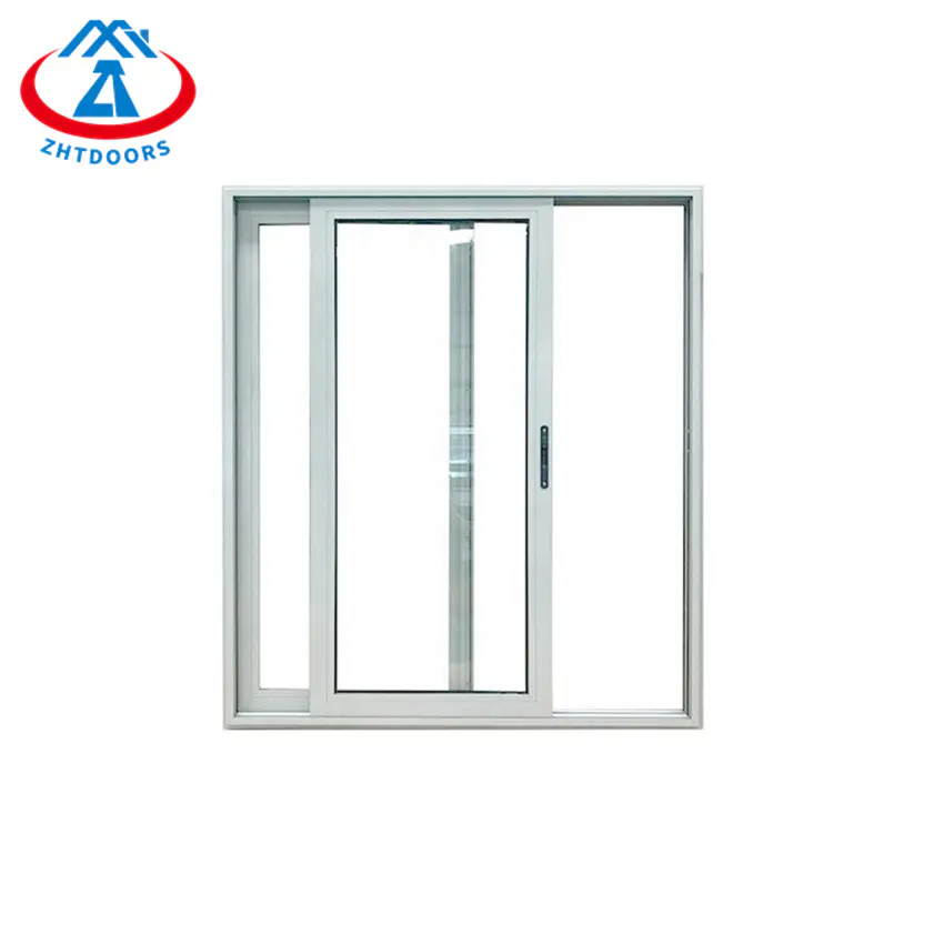 Aluminum Frame Reception Sound Proof Tempered Glass Aluminium Sliding Window