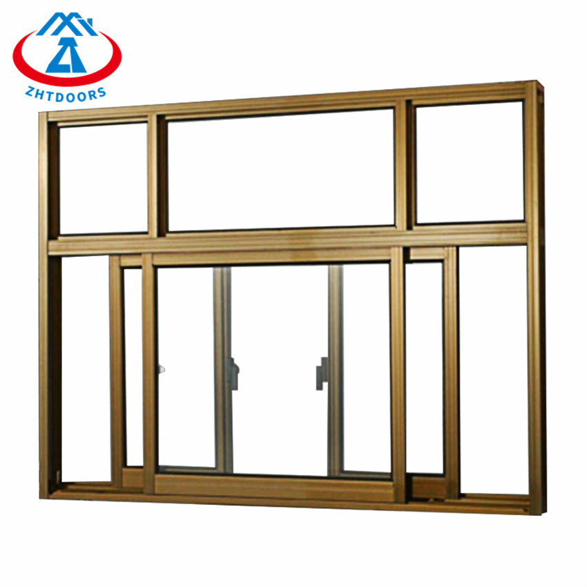 China Factory Customized Double Glass Aluminium Sliding Window