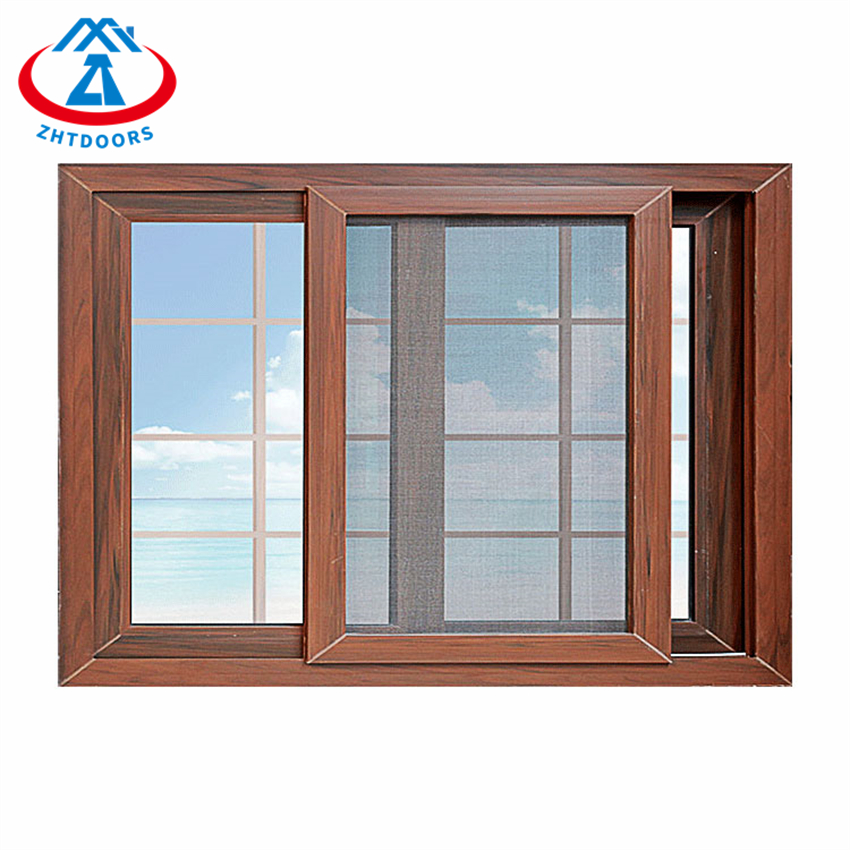 China Factory Customized Double Glass Aluminium Sliding Window