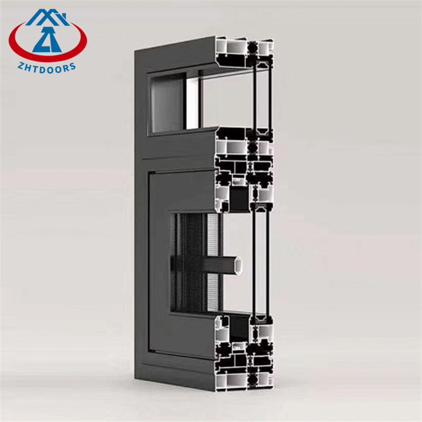 Clear Glass Simple Design Aluminum Sliding Window